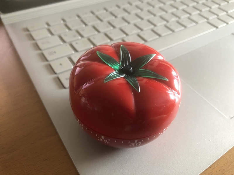 Pomodoro konzentriert schreiben dranbleiben